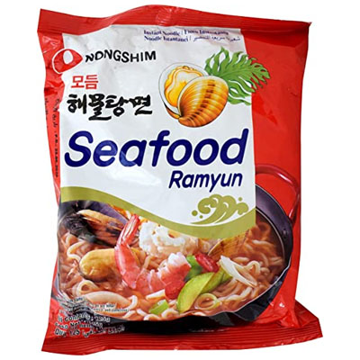 Лапша Nongshim Seafood Ramyun 125гр