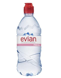 Вода EVIAN минеральная негазированная Sport Cap 750мл