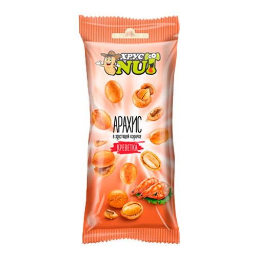 Арахис ХрустNut в хрустящей корочке креветка   50гр