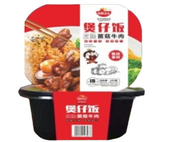 Саморазогревающийся рис Shandong со вкусом говядины с грибами   265гр