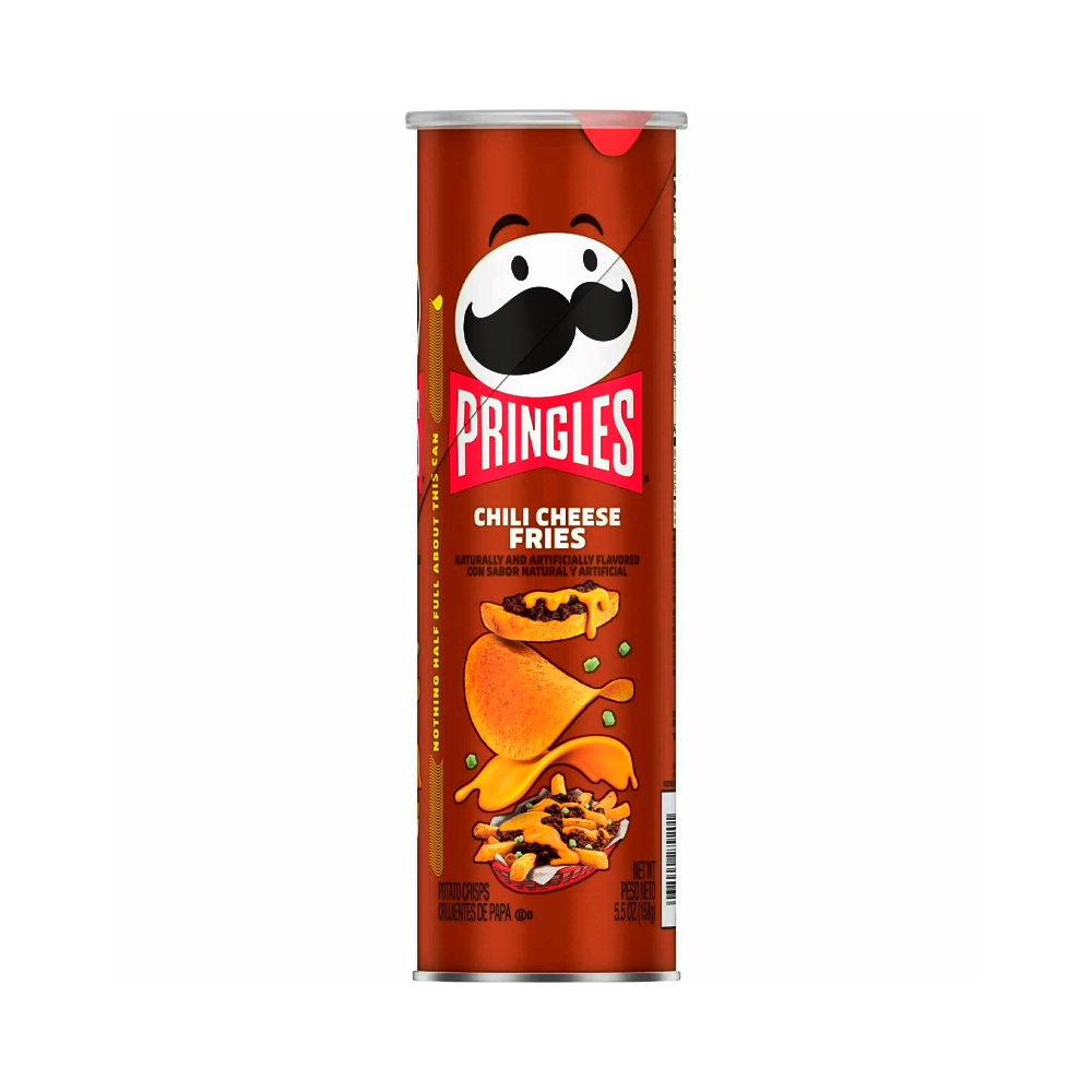 Чипсы Pringles Crisps Chili Cheese Fries   158гр