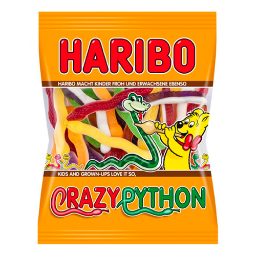 Жев. мармелад Haribo бешеный питон 175гр.