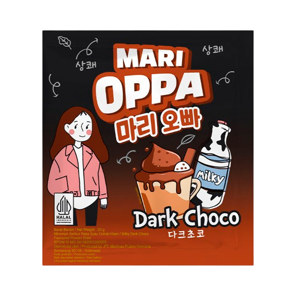 Горячий шоколад Mari Oppa Dark Choco   20гр