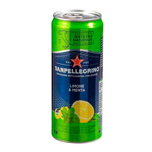 Напиток S. Pellegrino Limone & Menta 330мл.