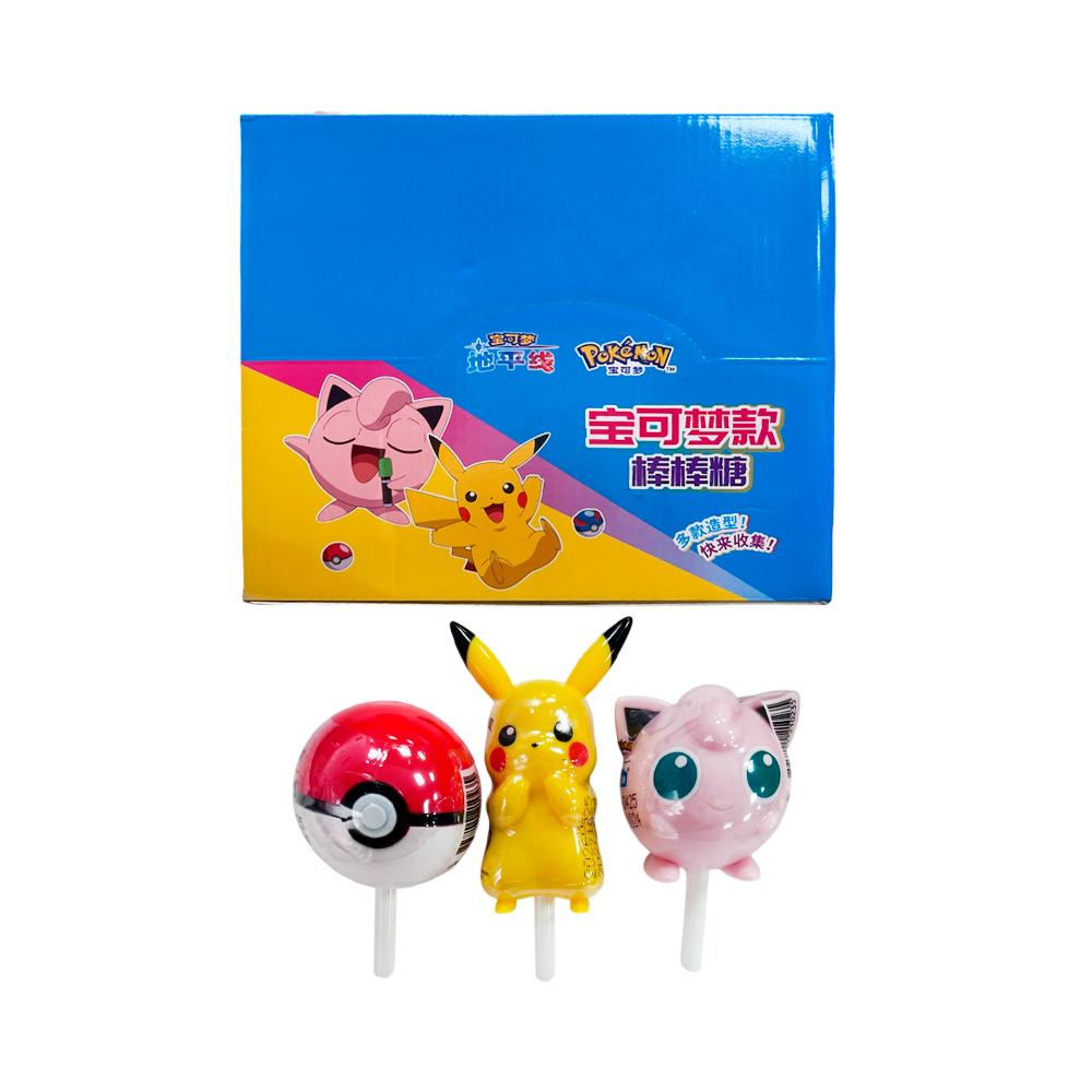 Леденцы LEDA LOLLIPOP Pikachu+Pokeball Shape   8гр