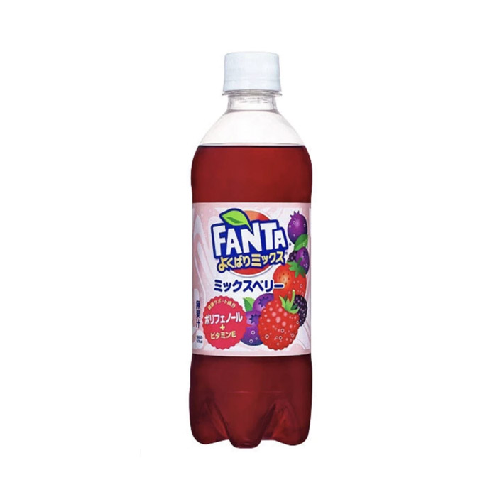 Напиток б/а газ. Fanta MIX BERRY (Фанта Ягодный Микс) 490ml.