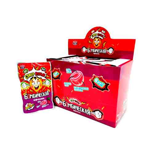 Карамель "Бомбическая" со вкусом вишни 13гр