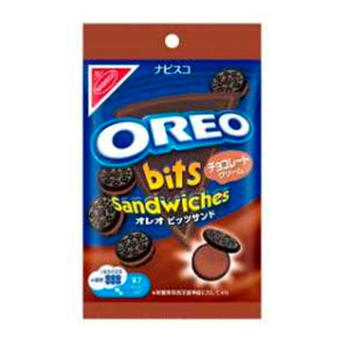 Печенье Nabisco Oreo bits sandwiches Chocolate   65гр