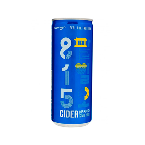 Газ. Напиток Woongjin "815 Cider" 250мл