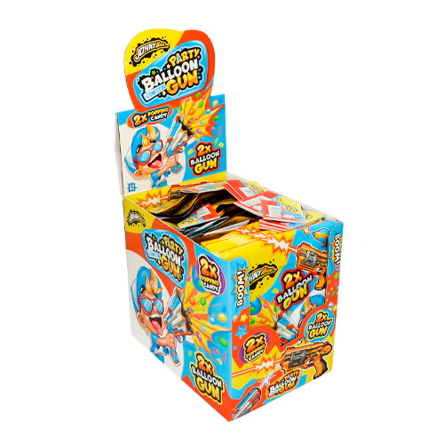 Шипучка Johny Bee + шары воздушные Сonfetti Gun   4гр