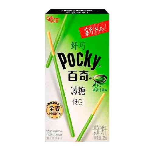 Бисквитные палочки Pocky со вкусом чая матча   35гр