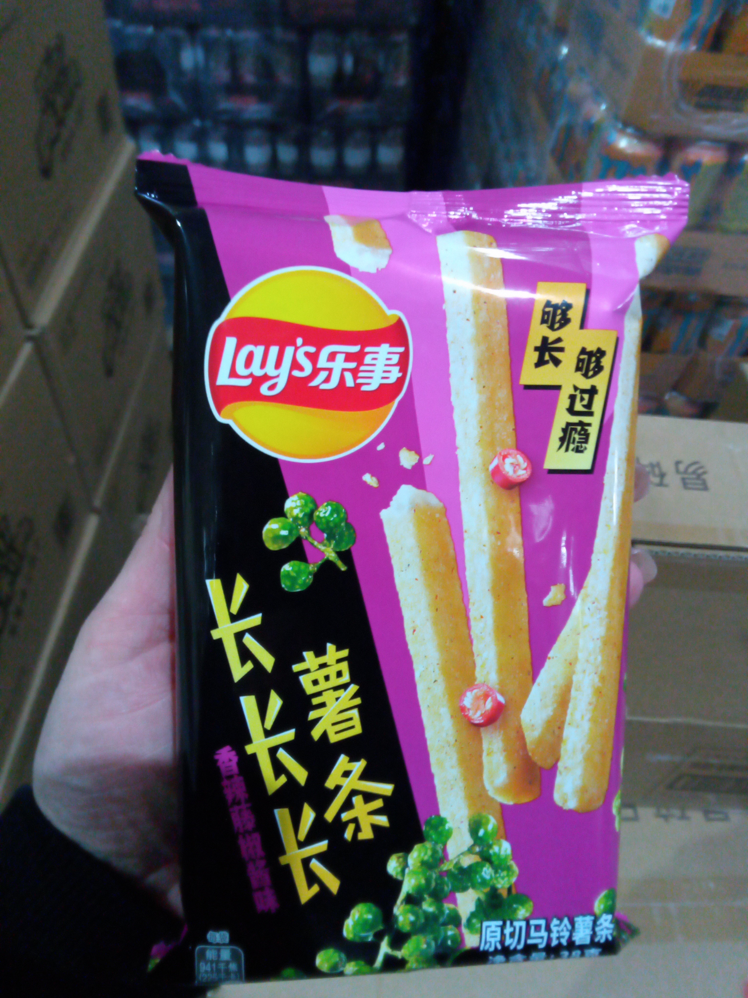 Чипсы Lay's Lay's Long french fries Spicy Vine Pepper Sauce   38гр