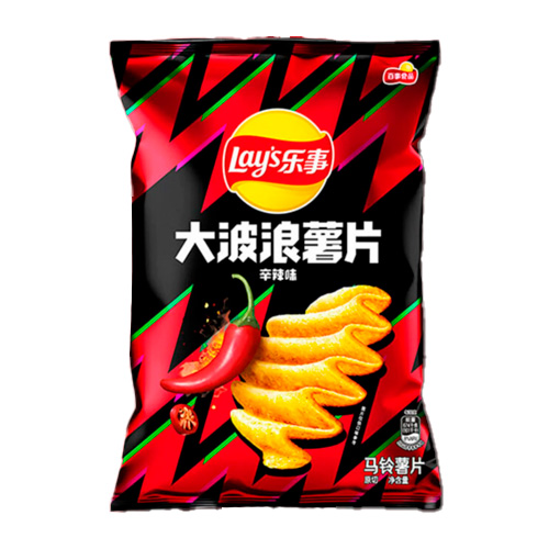 Чипсы Lay's  Big Wave pure spicy   40гр