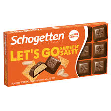 Шоколад Schogetten Let's go! Sweet'n'Salty 100гр