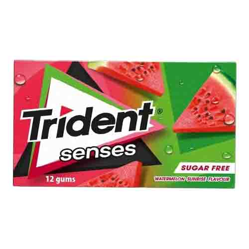 Жев.резинка без сахара Trident Senses арбуз 23гр