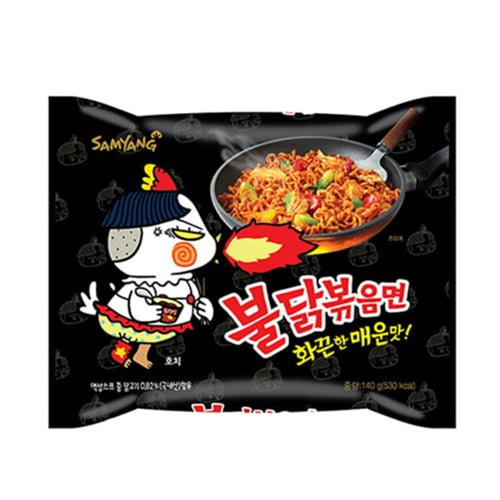 Лапша Samyang острая со вкусом курицы   140гр