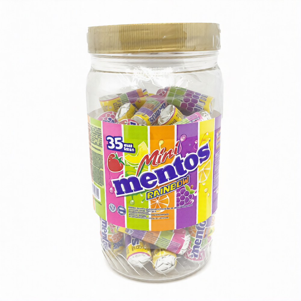 Жев.конфета Mentos ROLL MINI RAINBOW ASSORTED   700гр
