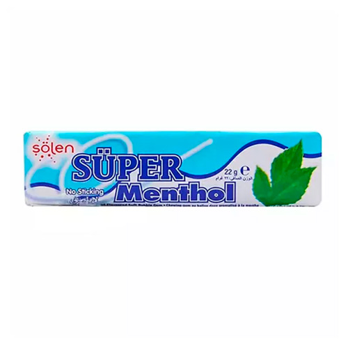Жев.резинка Super Mentol с ментоловым вкусом    22гр