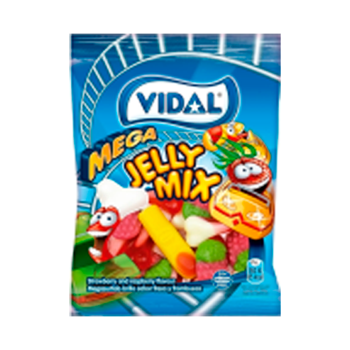 Жев.мармелад Vidal Mega Jelly Mix 90гр