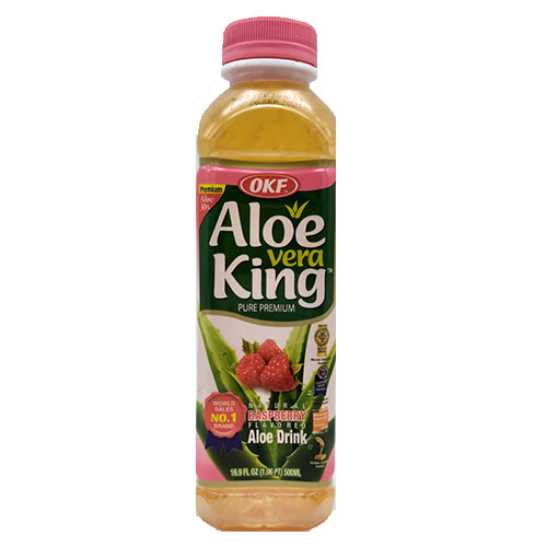 Напиток OKF Aloe Vera King 500мл п/б малина