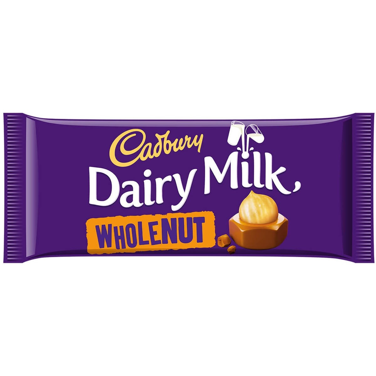Шоколадная плитка Cadbury Whole Nut 120г