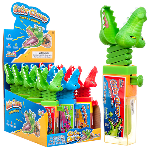 Леденец Kidsmania Gator Chomp Candy 17гр