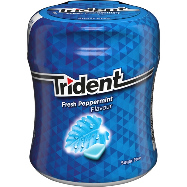 Жевательная резинка Trident пеперминт 82,6гр