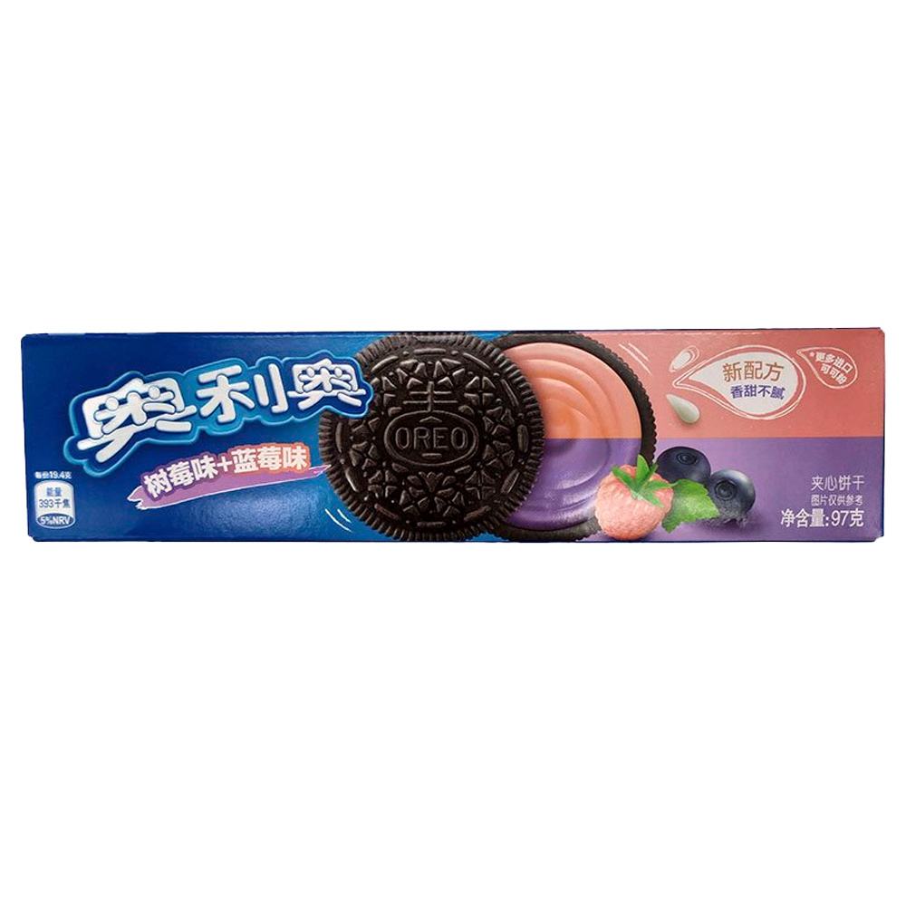 Печенье Oreo голубика и малина    97гр