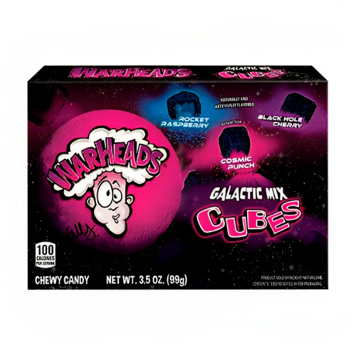 Конфеты Warheads Sour Galactic Cubes   99гр