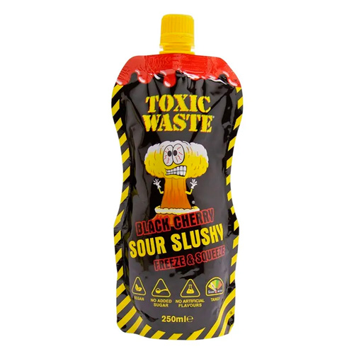 Напиток Toxic Waste Sour Slushy Black Cherry м  250мл
