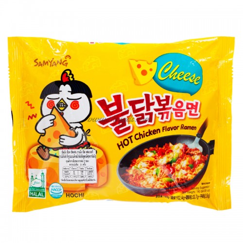 Лапша Samyang Hot Chicken Cheese   140гр