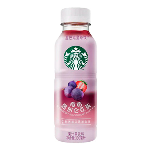 Чайный напиток Starbucks Strawberry Blackcurrant   м  330мл