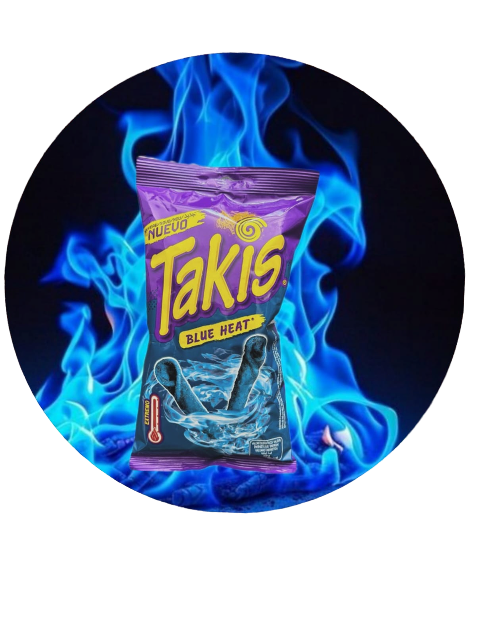 Чипсы Takis Blue Heat   90гр