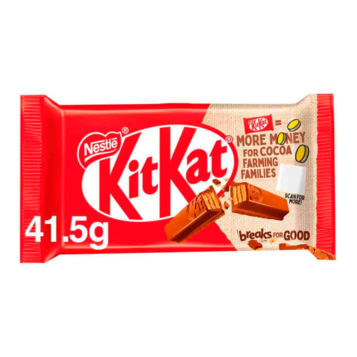 Шоколадный батончик KitKat 4 Finger    41,5гр