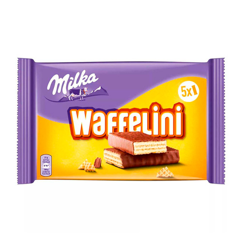 Вафли Milka Waffelini   155гр