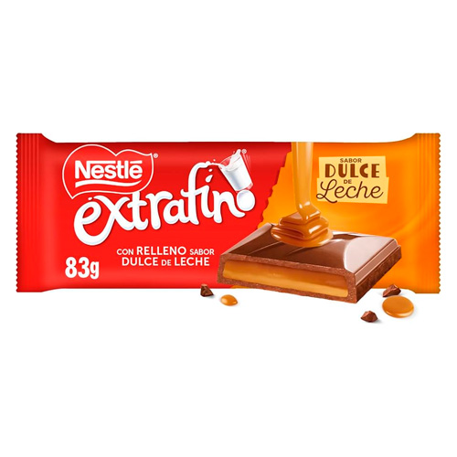 Шоколад Nestle Extrafino Dulce de Leche  83гр