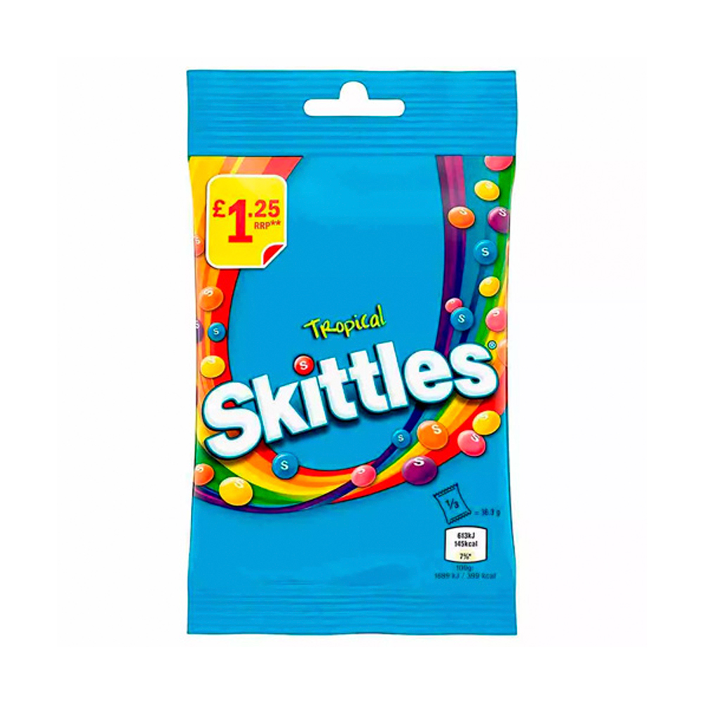 Драже Skittles Tropical Fruits   109гр