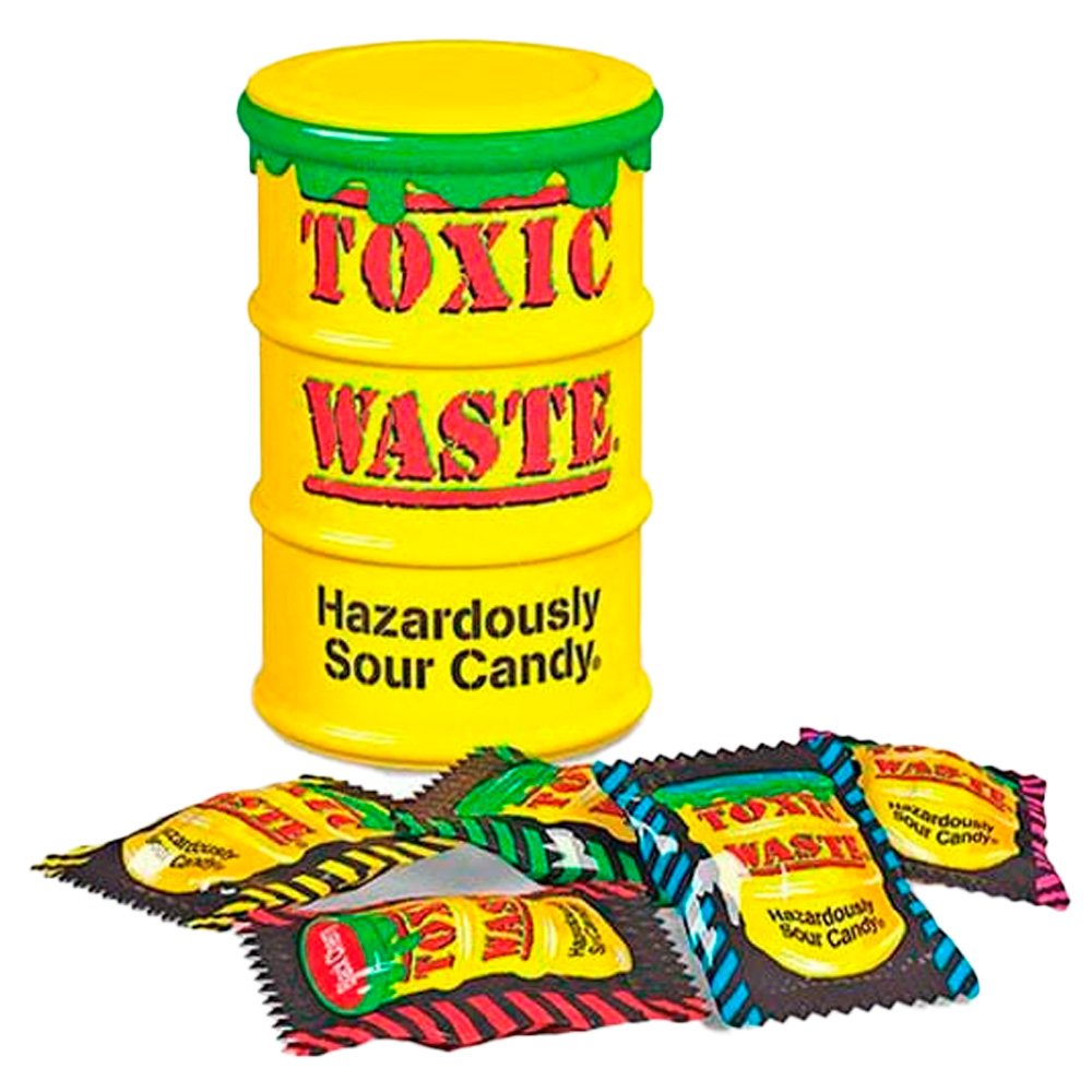 Леденцы Toxic Waste Yellow    42гр