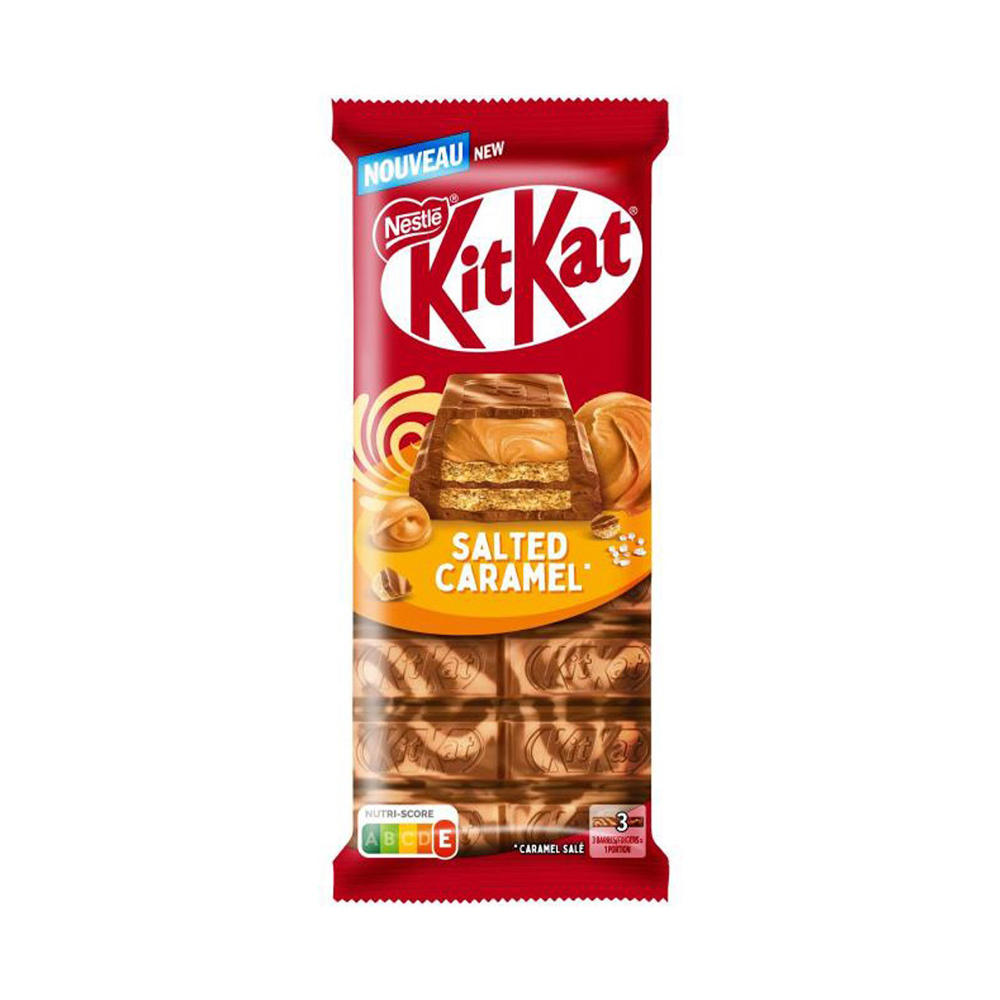 Шоколадный батончик KitKat Salted Caramel   99гр