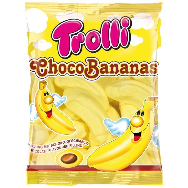 Мармелад Trolli Mallow Choco Bananas (банан) 150г