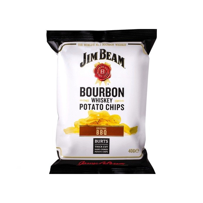 Чипсы картофельные Jim Beam Whiskey Potato Chips 40 гр.