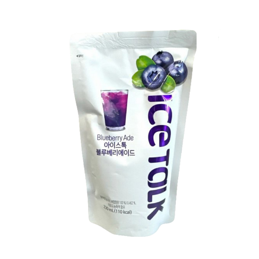 Напиток безалкогольный ICE TALK BLUEBERRY  пакет 230мл