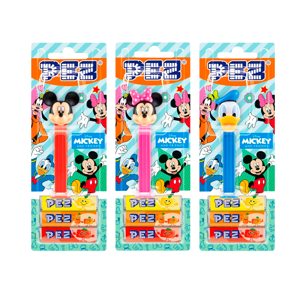 Карамель леденцовая PEZ MICKEY CLUB   17гр