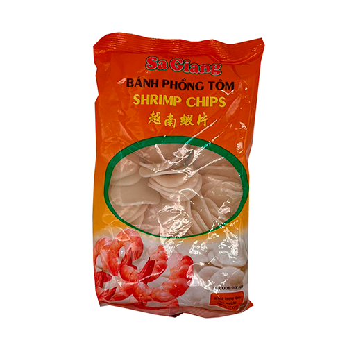 Чипсы со вкусом креветок (8% креветок) SA Giang пакет 200гр