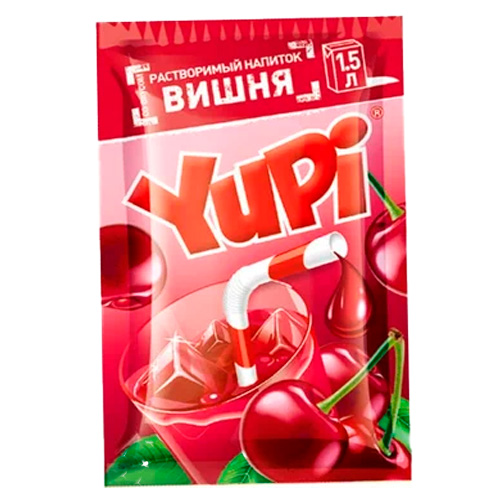 Растворимый напиток Yupi Вишня   12гр