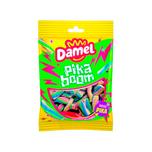 Мармелад Damel Палочки Pika Boom 80гр