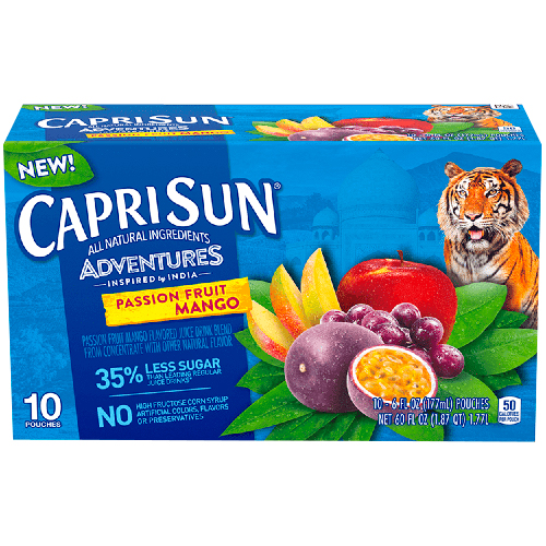 Напиток Capri-Sun Passion Fruit Mango 177 мл США
