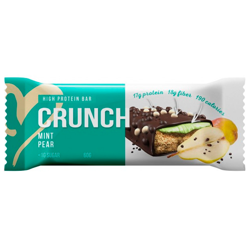 Батончик Crunch Bar Mint Pear 60гр.