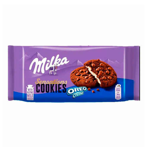 Печенье Milka Sensations Oreo   156гр