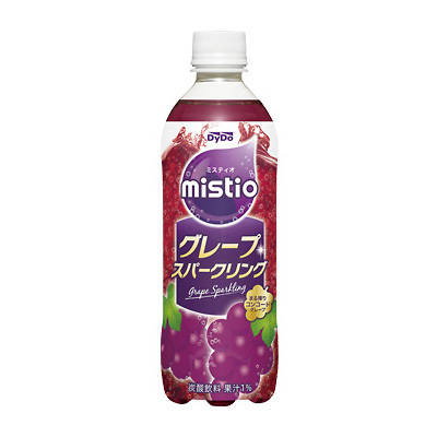 Дайдо Мистио Грейп (Mistio Grape Sparkling) б/а. напиток 500г. п/б.